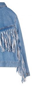 Denim, la Lady biker veste in jeans